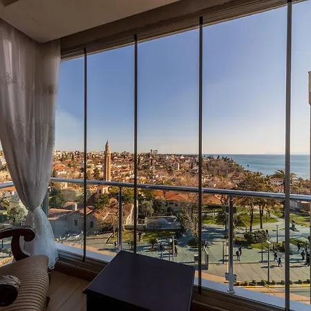 Apartment Lovely Flat With Sea View Near In Muratpasa Antalya